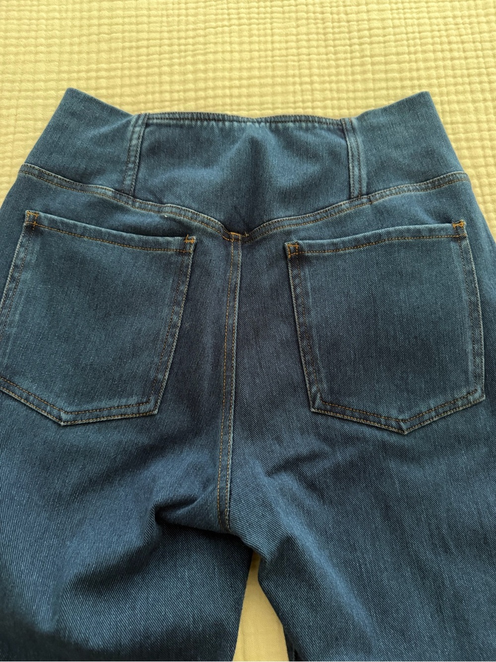HALARA Medium Wash Blue Flare Pull-On Jeans - Picture 5 of 6